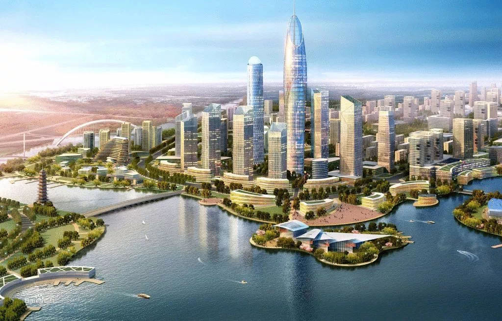 經(jīng)開區(qū)濱河國(guó)際新城效果圖