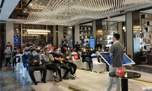 金輝地產(chǎn)項(xiàng)目金輝江山云著售樓處活動(dòng)現(xiàn)場(chǎng)